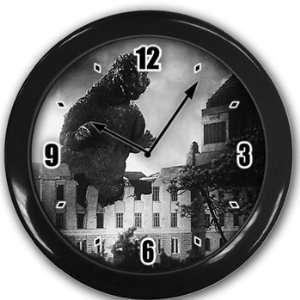  Godzilla Wall Clock Black Great Unique Gift Idea Office 