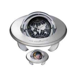  Planetarium   Unique globe clock with picture frame on the 