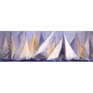  First Sail I by Mara antonia Torres 36x12