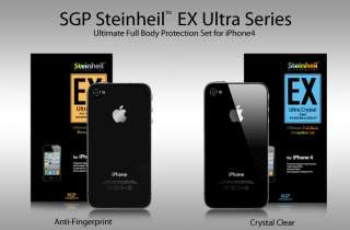 SGP STEINHEIL EX ULTRA FINE Anti fingerprint  iPhone 4  