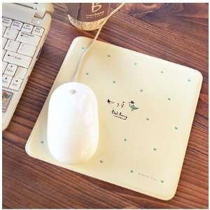  Pink Berry Mouse Pad, Rabbit