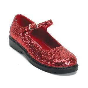  Mary Jane Red Glitter Kids Shoes Toys & Games
