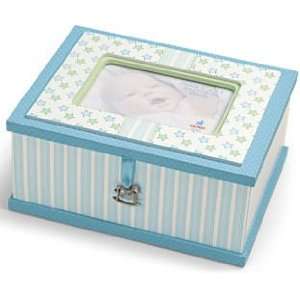   Boutique Keepsake Box  Aqua Blue by Gund Baby [Baby Product] [Baby
