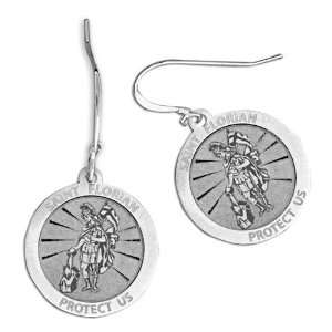 Saint Florian Earrings