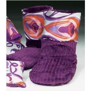  French Silk Lavender Spa Booties