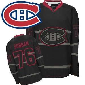  Montreal Canadiens Black Ice Jersey P.K. Subban Hockey 