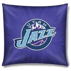  Utah Jazz NBA Team Toss Pillow (18 x18 ) Sports 