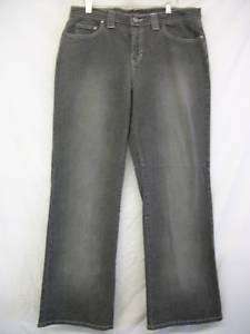 New Womens RUFF HEWN Stretch Five Pocket Gray Jeans 14  