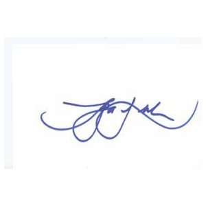 TYLER LABINE Signed Index Card In Person