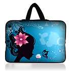 12 Flower Fairy Laptop PC Sleeve Cover Bag Case+Hide Handle For 12 
