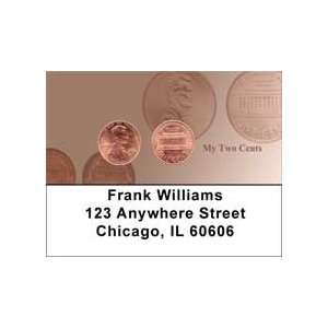  My Two Cents Address Labels