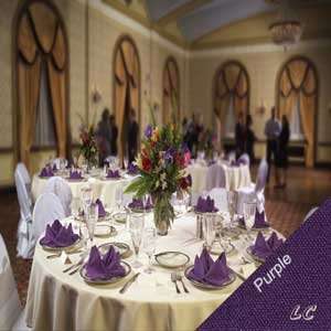   18x18 Purple Signature Banquet Napkins Wholesale