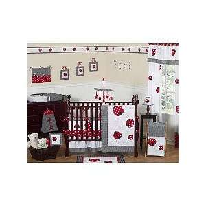  JoJo Designs Little Ladybug 9 pc crib set Baby