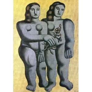   paintings   Fernand Léger   24 x 34 inches   The two sisters (1935