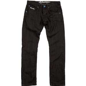 Troy Lee Designs BMX Slim Jeans Mens Denim Sports Wear Pants   Black 