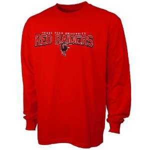  Texas Tech Red Raiders Red Youth School Mascot Long Sleeve 