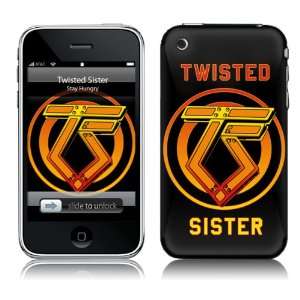   MS TSIS10001 iPhone 2G 3G 3GS  Twisted Sister  Logo Skin Electronics