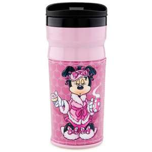 Disney Minnie Mornings Arent Pretty Travel Mug NEW  