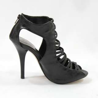 100% Auth Brand New Promise Parson Black Party High Heels Boots Shoes 
