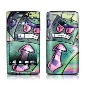  Angry Robot Design Protective Skin Decal Sticker for Sony 