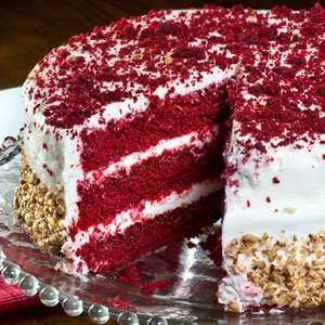 Red Velvet Layer Cake  Grocery & Gourmet Food