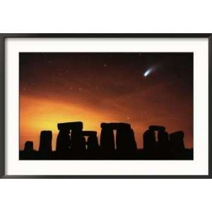  Comet Hale Bopp Seen Above the Ancient Stone Circle of 
