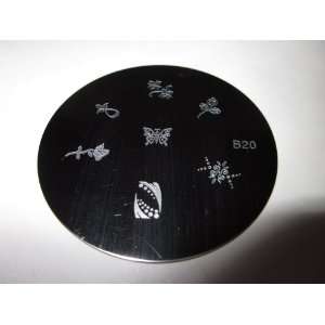  Stamping Nail Art Image Plate   B20 Beauty