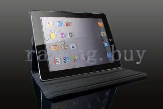 High quality Leather Roating Stand Case , to Allow You Use Your iPad 