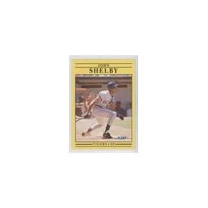 1991 Fleer #353   John Shelby Sports Collectibles