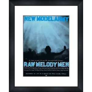  NEW MODEL ARMY Raw Melody Men   Custom Framed Original Ad 