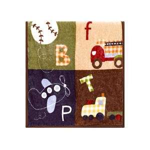  CoCaLo Baby A to Z Boy Soft and Cozy Blanket Baby