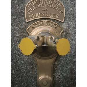  Close Up of Copper Fire Standpipe and Sprinkler System 