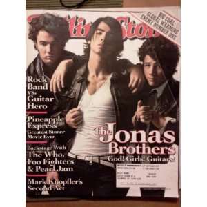   Magazine August 7, 2008 The Jonas Brothers non  Books