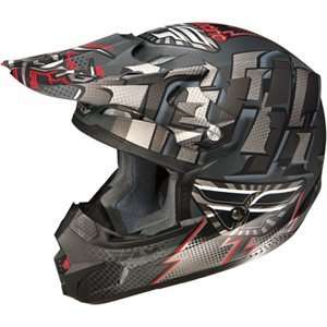  Fly Racing Kinetic Dash Helmet   Large/Matte Black/Silver 
