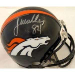 Javon Walker (Denver Broncos) Football Mini Helmet