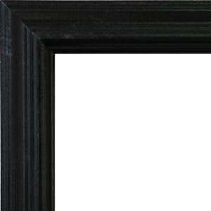 12x16 Wave Black Picture Frame   Solid Wood  
