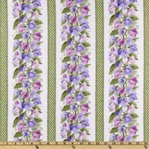   Repeating Stripe Lavender Fabric By The Yard Arts, Crafts & Sewing