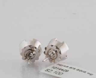 New 18K Asprey Aquamarine Earrings  