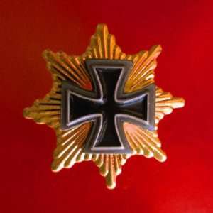   STAR OF GRAND IRON CROSS ARMY INSIGNIA PRUSSIA EMPIRE AWARD BADGE PIN