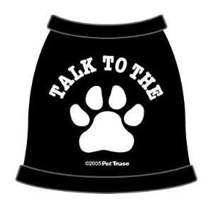   Shirt Pet Clothes Puppy Tank Tops Talk To The Paw M