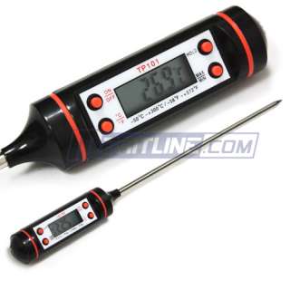 Digital Probe Thermometer with LCD Display  