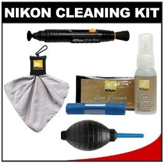 Nikon Cleaning Combo Kit Nikon 3 Piece Lens Cleaning Kit + Spudz 