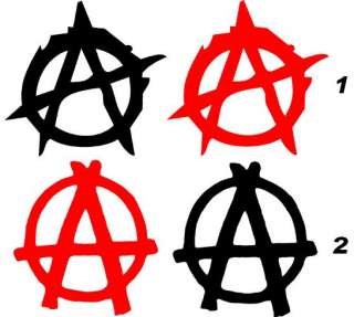 Anarchy Sticker Window Vinyl Skate Motorcycle Sons of  