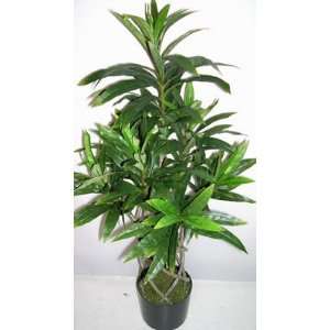    3 Braided Trunk Artificial Yucca Plant (Green)
