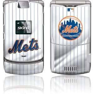  New York Mets Home Jersey skin for Motorola RAZR V3 