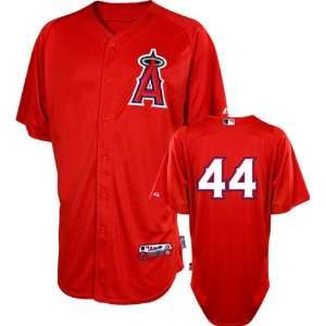  Mark Trumbo Jersey Adult Majestic Scarlet Authentic Cool 