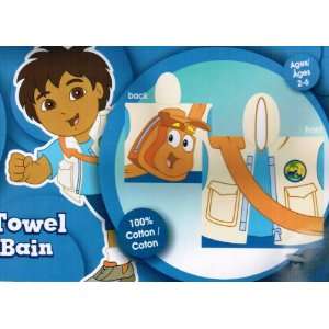  Go Diego Go Hooded Bath Towel Baby