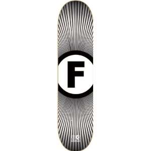 Foundation Flare V2 Deck 8.12 White Skateboard Decks  