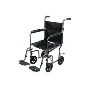 Drive Medical 19 Wide Deluxe Fly Weight Transport Chair with Removable 