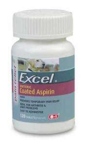 8IN1 EXCEL ASPIRIN DOG 120CT ENTERIC COATED PAIN RELIEF  